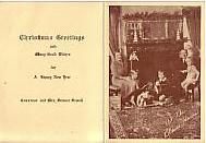 Christmas Card from Governor and Mrs. Sumner Sewall, at the Blaine House, Maine