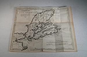 Carte de l'Isle Royale. Par N. Bellin Ing. de la Marine, tiré de : Histoire et Description généra...