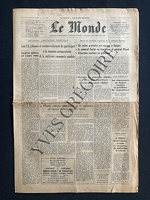 LE MONDE-N°6105-1er SEPTEMBRE 1964