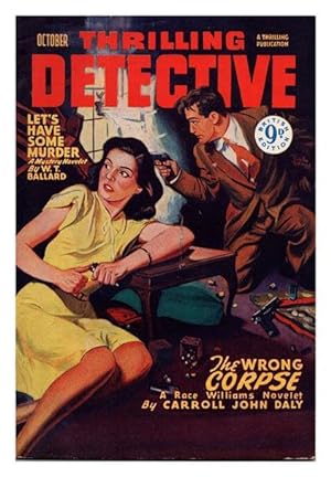 The Wrong Corpse [and] Let's Have Some Murder [in] Thrilling Detective Magazine. Vol. V, No. 2
