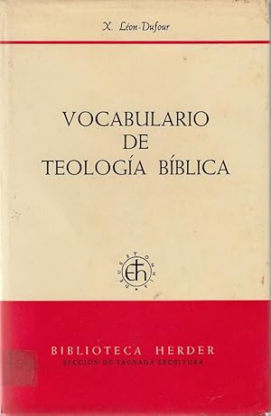 VOCABULARIO DE TEOLOGÍA BÍBLICA