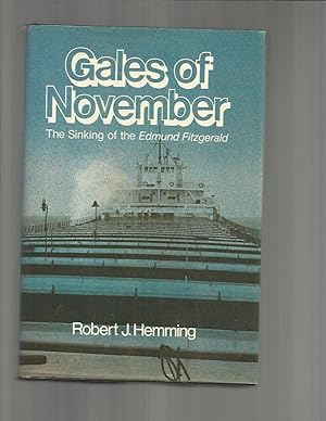 GALES OF NOVEMBER: The Sinking Of The Edmund Fitzgerald ~SIGNED COPY~