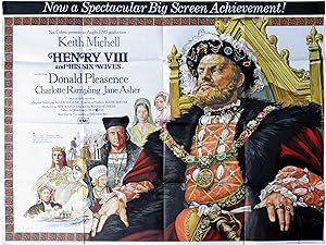 Henry VIII and His Six Wives (Original British poster for the 1972 film)
