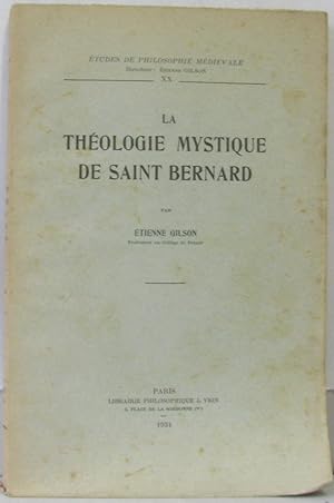 La théologie mystique de saint-Bernard