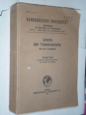 Arbeiten über Tropenkrankheiten und deren Grenzgebiete, Hamburgische Universitat, Abhandlungen au...