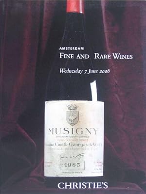 Fine and Rare Wines