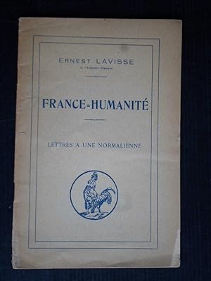 France-Humanité, Lettres a une normalienne