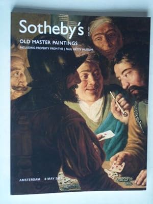 Sotheby's, Old Master Paintings, Including Property from the J.Paul Getty Museum