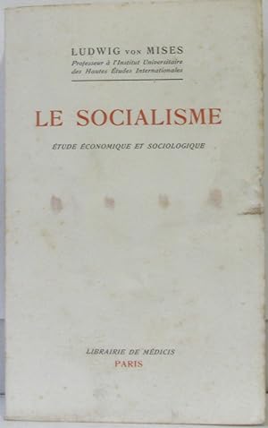 Le Socialisme étude économique et sociologique