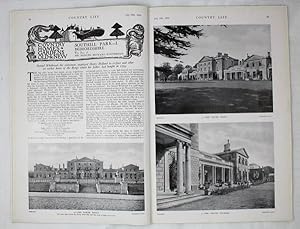 Original Issue of Country Life Magazine Dated July 12th 1930 with a Main Feature on Southill Park...