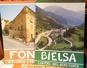 FONZ Hidalguía y progreso + BIELSA capital del alto Cinca (2 libros)