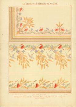 Decoration Murale Et Plafond Pour Boulangerie Et Patisserie. Plate 25 from La Decoration Moderne ...