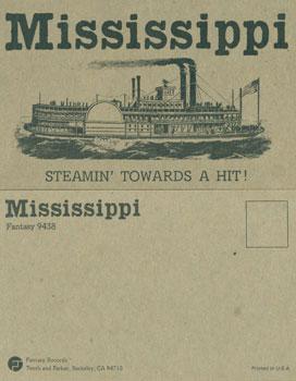 Mississippi: Publicity Postcard for Fantasy Records.