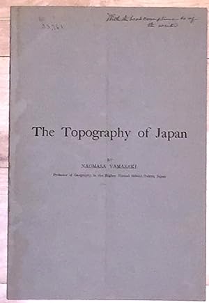 The Topography of Japan (inscribed)