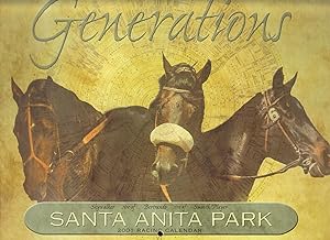 SANTA ANITA CALENDAR 2001 ~ Generations