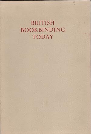 British Bookbinding Today / with an Introduction by Edgar Mansfield