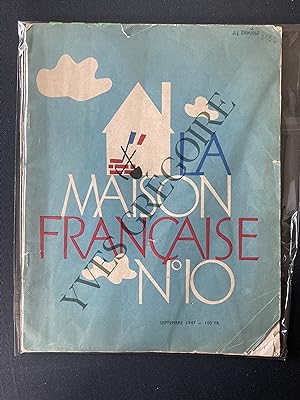 LA MAISON FRANCAISE-N°10-SEPTEMBRE 1947