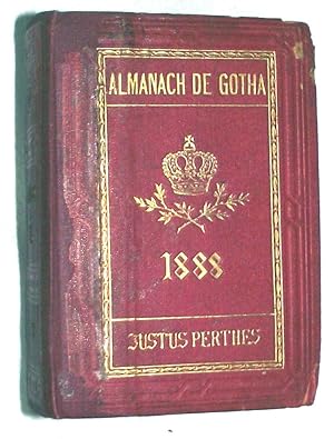 ALMANACH DE GOTHA Annuaire Diplomatique et Statistique pour L'année 1888