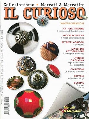 IL CURIOSO Collezionismo - Mercati & Mercatini n. 16 ottobre-novembre 2002