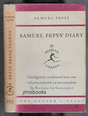 Samuel Pepys' Diary (Passages From The Diary Of Samuel Peyps)