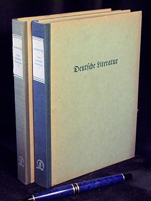 Frühromantische Erzählungen. Erster und Zweiter Band. (2 Bände) - aus der Reihe: Deutsche Literat...
