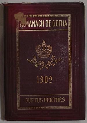ALMANACH DE GOTHA Annuaire Diplomatique et Statistique pour L'année 1902