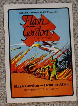 FLASH GORDON DEAD OR ALIVE Daily Strips #1 5/27/40 to 8/26/40 Englsih Language; B&W Low Run Print;