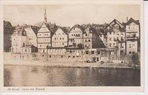 AK Alt-Kassel Fulda mit Altstadt Ansichtskarte