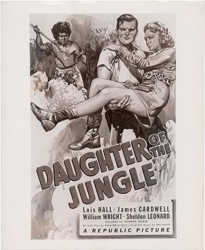 Daughter of the Jungle (Two original photographs from the 1949 film)