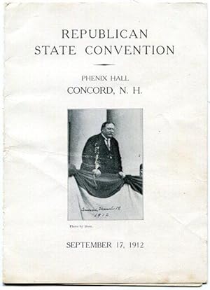 Republican State Convention, Setember 17,1912
