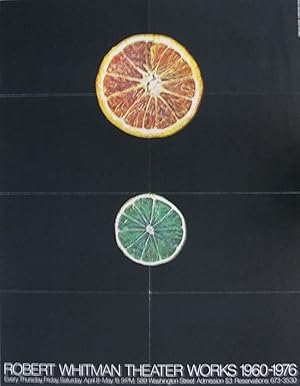 Robert Whitman theater works 19601976 (poster)