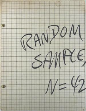 Random sample, N=42