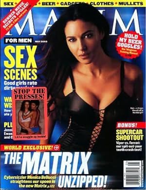 Maxim Magazine, May 2003 (Monica Bellucci Cover)