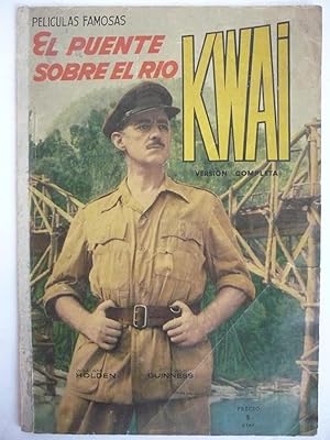 EL PUENTE SOBRE EL RIO KWAI, junto con SAYONARA. Peliculas famosas. Colección completa.