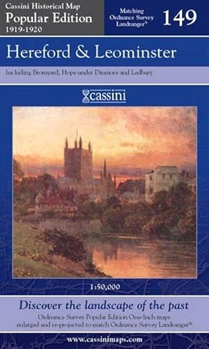 Hereford and Leominster (Cassini Popular Edition Historical Map)