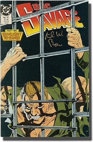 Doc Savage (Collection of 10 DC comic books, all signed by writer Mike W. Barr)