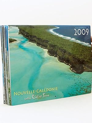 Lot de 9 calendriers de Nouvelle-Calédonie (Années 2005 - 2007 - 2008 - 2009 - 2010 - 2011 - 2012...