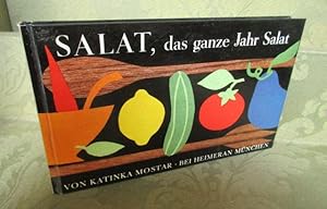 Salat, das ganze Jahr Salat. Einband und Illustrationen von Gerhard Oberländer.