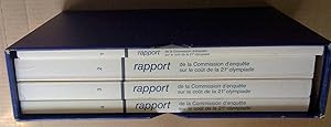 Rapport de la Commission d'enquête sur le coût de la 21e olympiade (4 volumes dans un coffret)