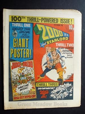 2000 A.D. AND STARLORD WEEKLY - PROG 100 DATELINE: 17th FEBRUARY 1979 INCLUSIVE