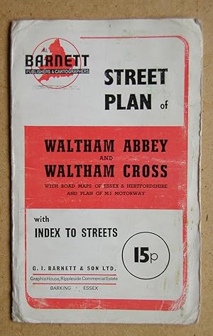 Street Plan of Waltham Abbey and Waltham Cross.