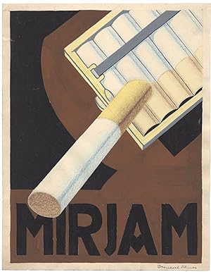 Original Design for Advertisement Poster of Mirjam Cigarette