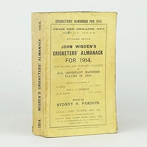 JOHN WISDEN'S CRICKETERS' ALMANACK FOR 1914