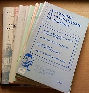 Les Cahiers de la seigneurie de Chambly (23 numéros)