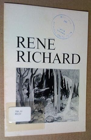 René Richard: oeuvres inédites