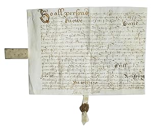 Document signed ("Richard Lovelace"), appointing Isaac Hunt as Lovelace's attorney for the sale o...