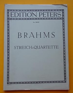 Quartette für 2 Violinen, Viola und Violoncello Opus 51 1+2, 67 (Hg. v. Gewandhaus-Quartett)