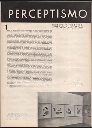 Perceptismo. Teórico y Polémico. No. 1 (October 1950) to 6 (January 1953)
