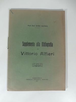 Supplemento alla bibliografia di Vittorio Alfieri