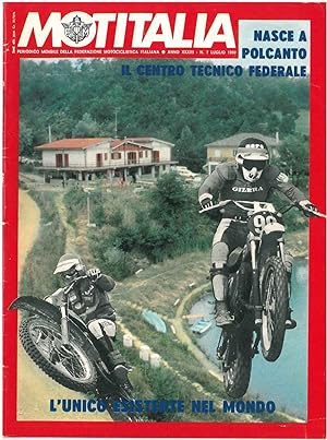 Motitalia. Periodico mensile della federazione motocliclistica italiana. Anno XXXIII, n. 7, lugli...